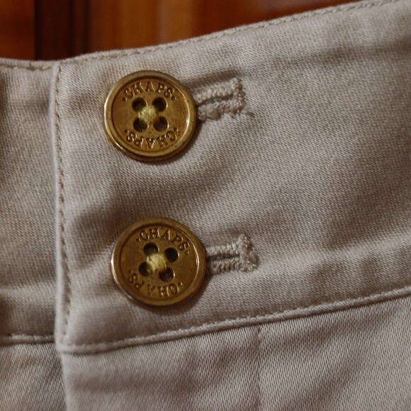 Chaps Khaki Capri Pants 12 - Picture 6 of 12